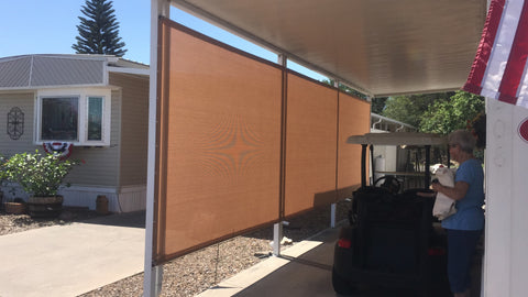 Cool Carport Shade.